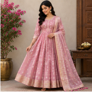 Cotton Jamdani Dress