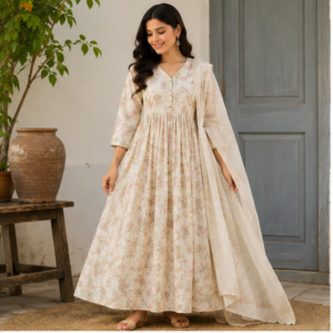 Cotton Linen Dress