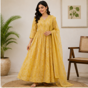Cotton Linen Dress
