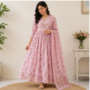 Cotton Muslin Dress