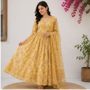 Cotton Muslin Dress