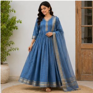 Mangalagiri Cotton Dress