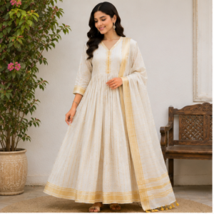 Mangalagiri Cotton Dress