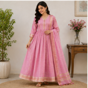 Mangalagiri Cotton Dress
