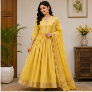 Mangalagiri Cotton Dress