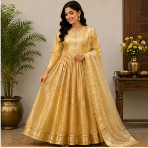 Tissue Chanderi Dress