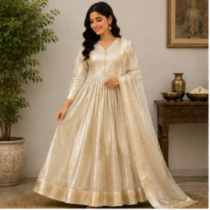Tissue Chanderi Dress