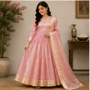Tissue Chanderi Dress